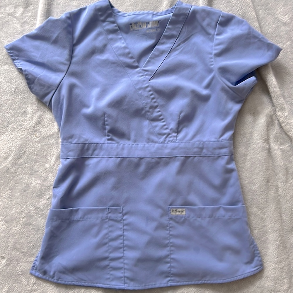 Grey anatomy scrub top